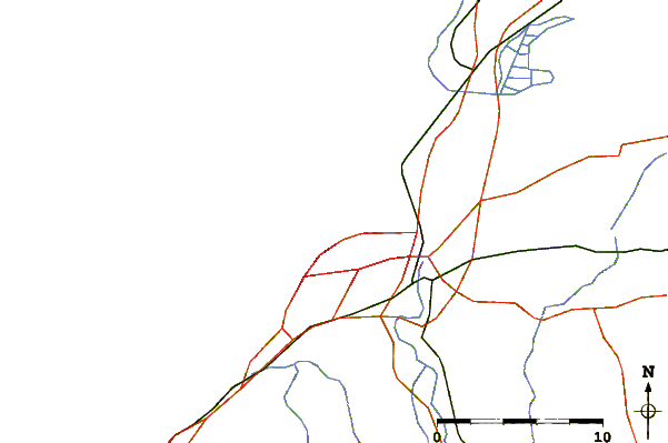 Roads and rivers around Anglet - La Petite Madrague