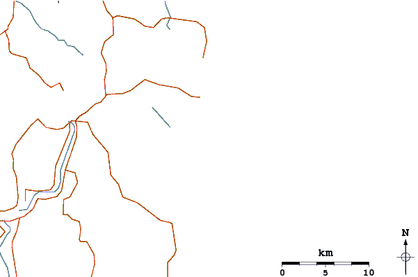 Roads and rivers around Angourie Lefts