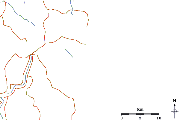 Roads and rivers around Angourie Point