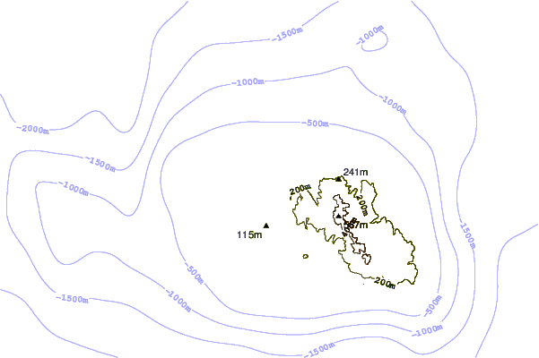 Shoreline around Santa Maria - Anjos
