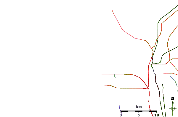 Roads and rivers around Anna Maria Island