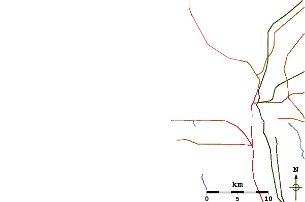 Roads and rivers around Anna Maria Key