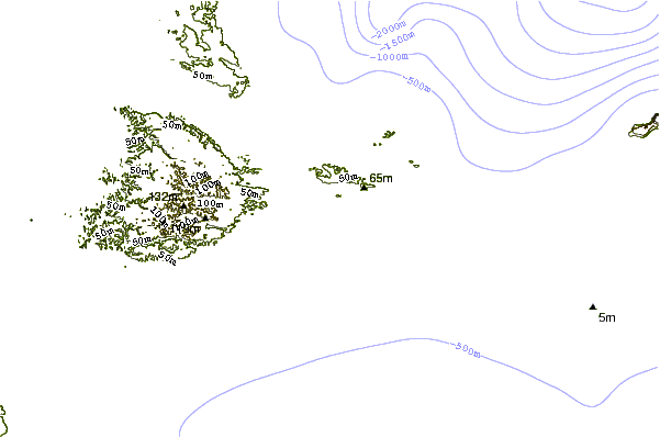 Shoreline around Anse A La Barque
