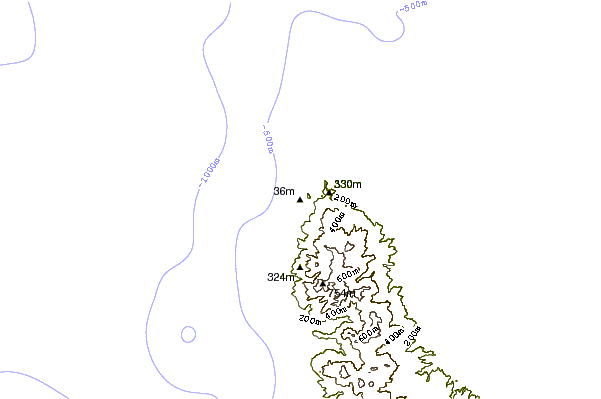 Shoreline around Anse Bertrand