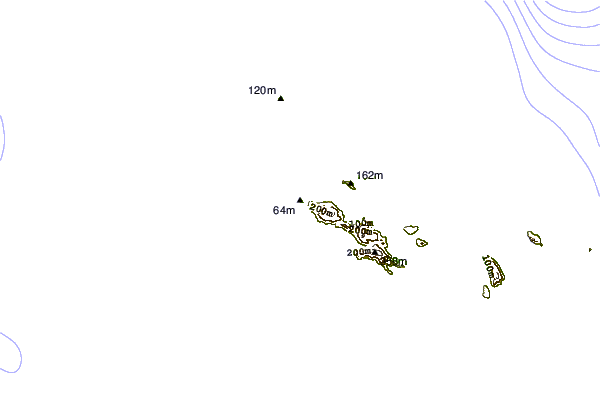Shoreline around Anse Georgette