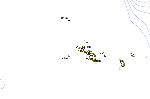 Shoreline around Anse Kerlan