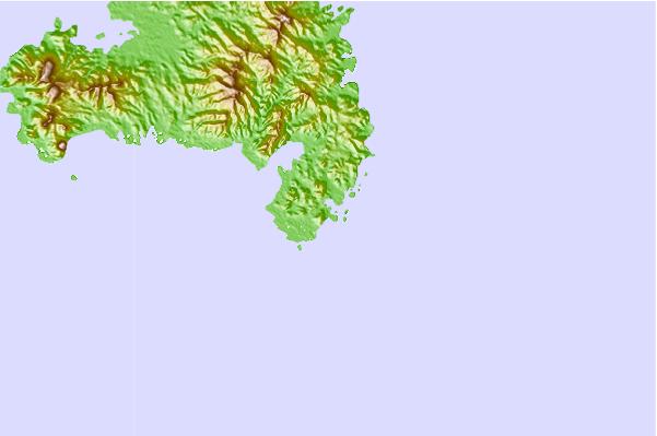 Surf spots located close to Anse Trabaud