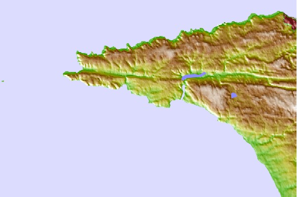 Surf spots located close to Anse de Cabestan