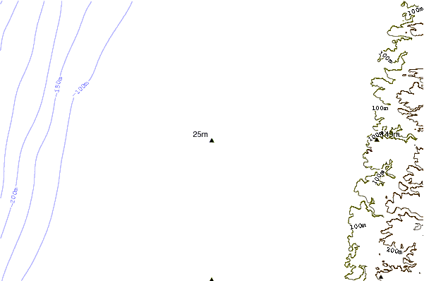 Shoreline around Antenot