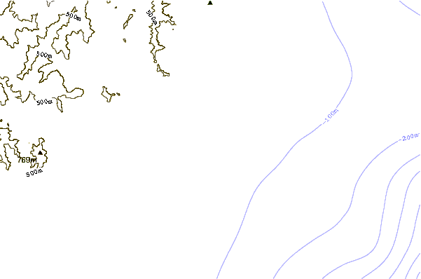 Shoreline around Aoura