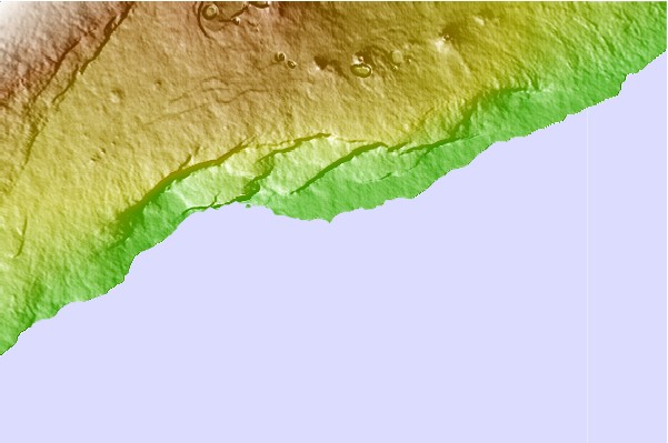 Surf spots located close to Apua Point