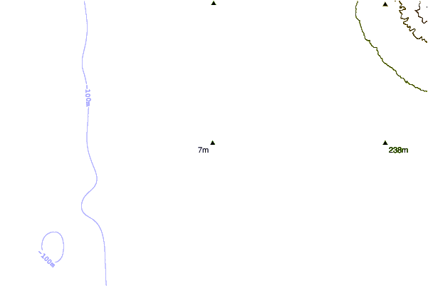 Shoreline around Arawhata