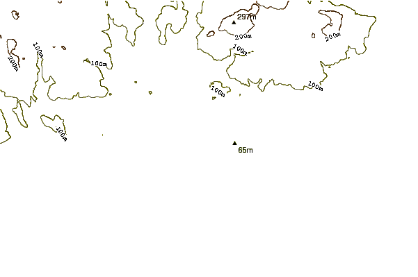 Shoreline around Ardmore