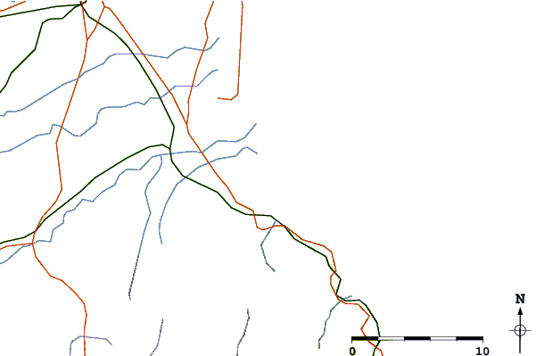 Roads and rivers around Argelès-Sur-Mer