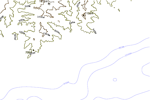 Shoreline around Arma di Taggia