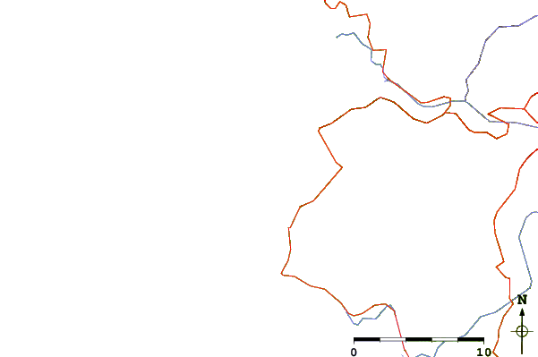 Roads and rivers around Arone