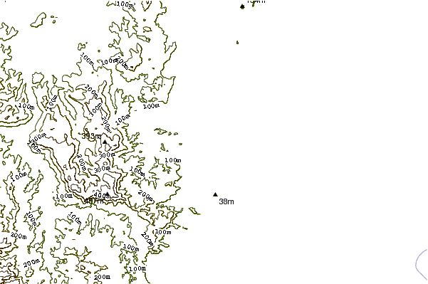 Shoreline around Arrawarra