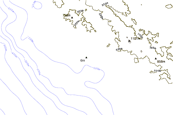 Shoreline around Arroyo Laguna