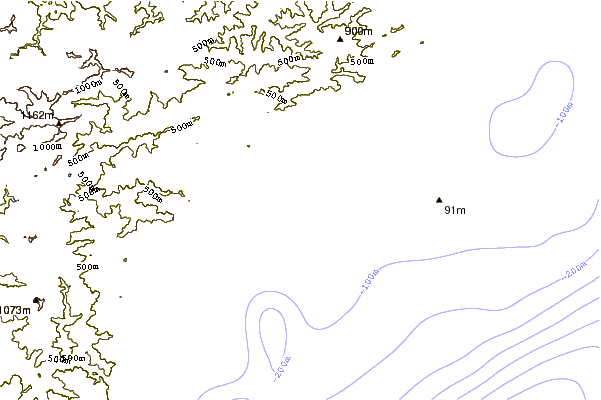Shoreline around Asakawa