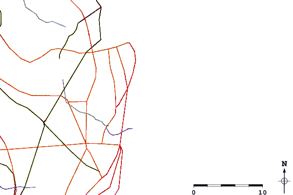 Roads and rivers around Asbury Park