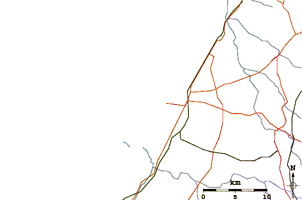 Roads and rivers around Ashkelon Shimshon