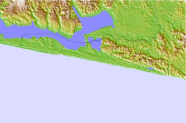 Surf spots located close to Assinie