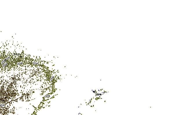 Shoreline around Atins