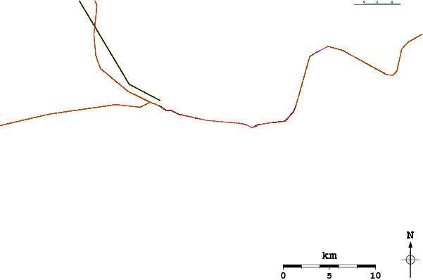 Roads and rivers around Atlantic Beach