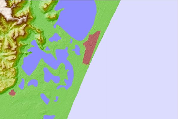 Surf spots located close to Atlantida