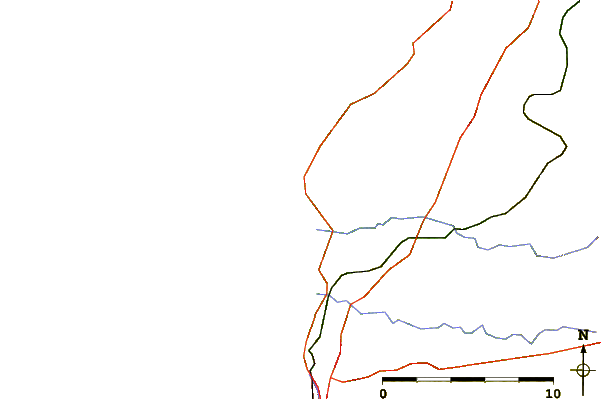 Roads and rivers around Audreselles