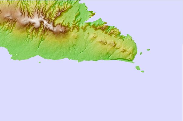 Surf spots located close to Aufaga