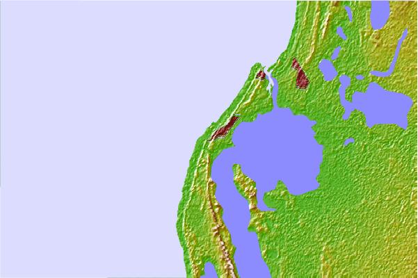 Surf spots located close to Avalon Point