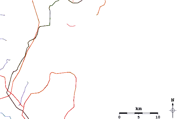 Roads and rivers around Avalon-South