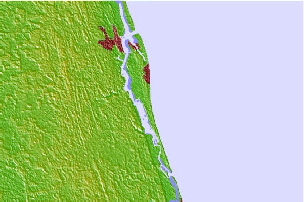 Surf spots located close to Backyard OG Ocean Gallery