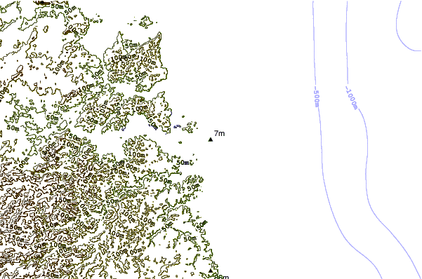Shoreline around Baduska