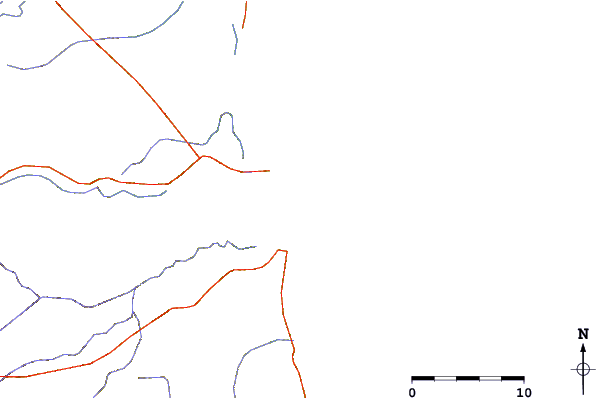 Roads and rivers around Baduska