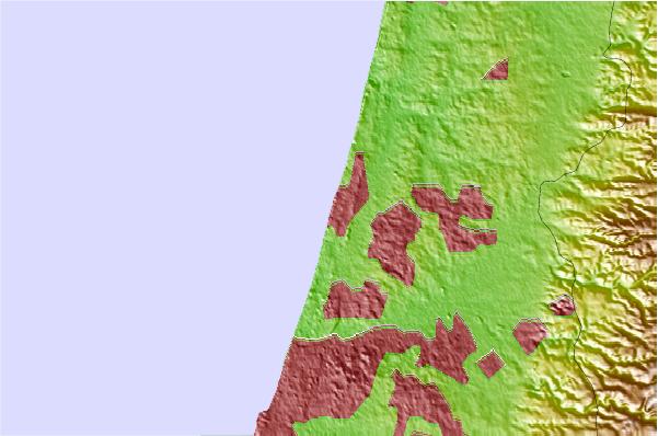 Surf spots located close to Bagira Beach