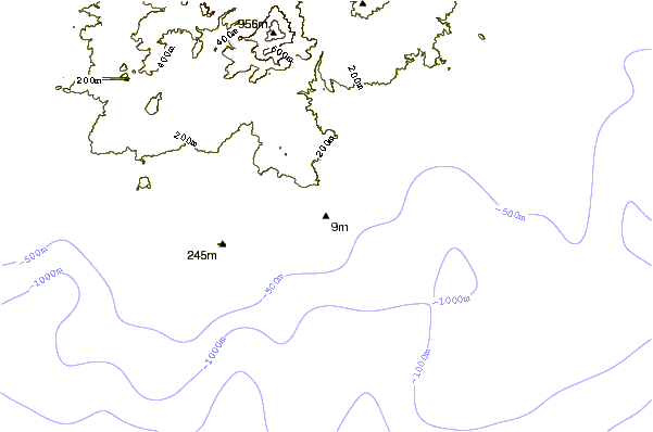 Shoreline around Bahia Chileno