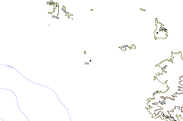 Shoreline around Bahia Tortugas (Turtle Bay)