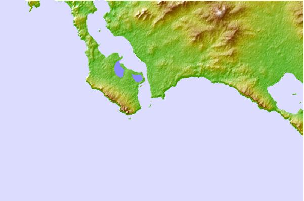 Surf spots located close to Baird Bay Reef