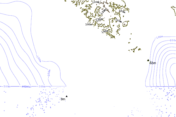 Shoreline around Balimbing