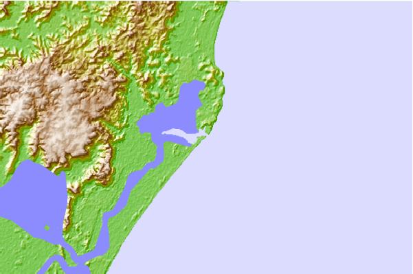 Surf spots located close to Ballina South Wall