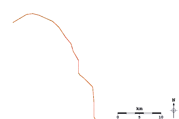 Roads and rivers around Ballston Beach