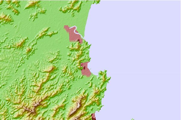 Surf breaks located close to Balneario de Camboriu