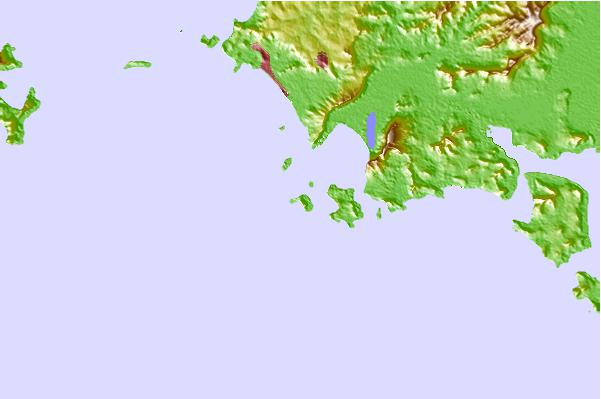 Surf spots located close to Bamboo Island