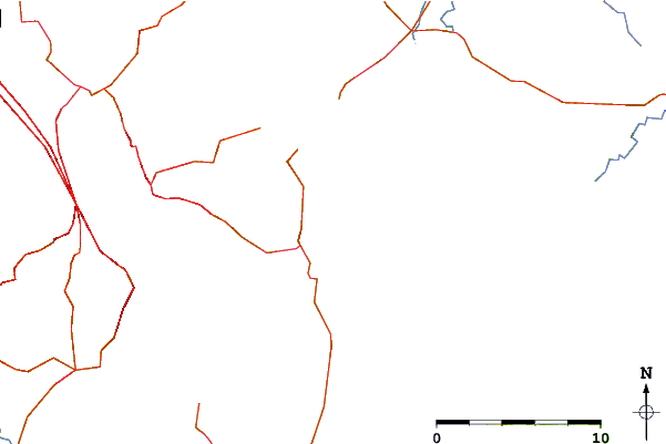 Roads and rivers around Bambra Reef