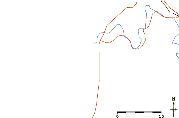 Roads and rivers around Bandon Beaches