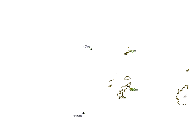 Shoreline around Bang Niang Rivermouth