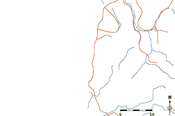 Roads and rivers around Bang Niang Rivermouth