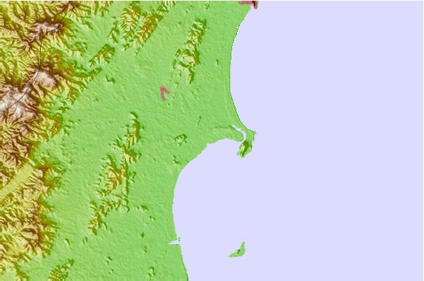 Surf spots located close to Bang Saphan